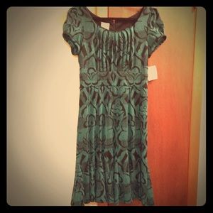 Suzi Chin for Maggy Fit & Flare Cocktail Dress NWT